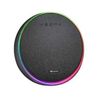 Mimax 圓形氣氛燈藍牙喇叭, 黑色, play 4D