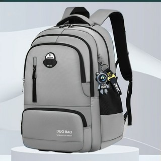 DUO BAO 남녀공용 대용량 백팩 - 가벼운 옥스포드 직물 조절 가능한 어깨끈 노트북용 공간 학교 여행 및 캐주얼 활동에 이상적 학교용 세련된 내구성 있는 스트랩