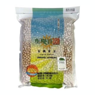 生機百饌 黃豆 高蛋白質 高發芽率 非基因改造 美國產 1000公克, 1kg, 1個