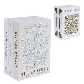 오브제탭 멀티탭 정리함 수납 전선 케이블 셋톱박스 공유기 정리, 윌리엄모리스, 1개