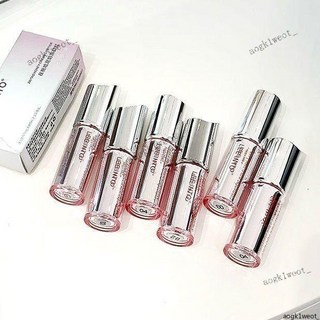 肥四推薦 高顔值在桃哈尼奶凍口紅 水潤透色持妝清透精華脣膏鏡麵水光脣釉, 1個, 1#自由粉境,3.2g