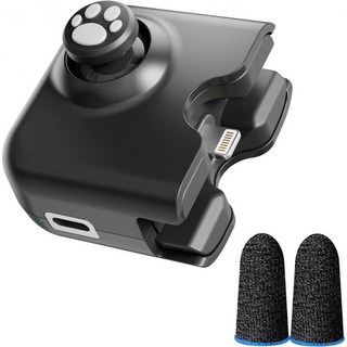 IFYOO YAO L1 Pro 모바일 게임 컨트롤러 폰용 조이스틱iOS 13.4 이상 펍지 모바일용 게이밍 게임패드 콜 오브 듀티 모바일CODM 와일드 리프트 겐신 임팩트 2p, 상품선택, 1개, Black