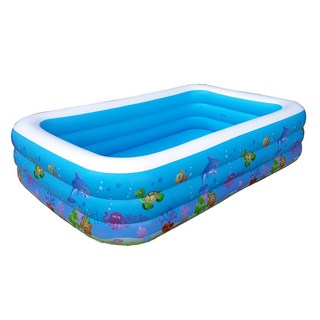 정품[INTIME]인타임 196cm 대형 풀장/야외용/대형물놀이/온가족용, 상세페이지 참조, 1개