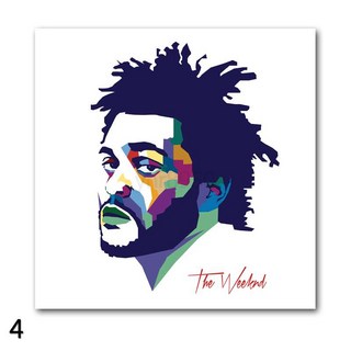 인테리어 포스터 힙합 뮤지션 패브릭 포스터 위켄드 40cm, 4