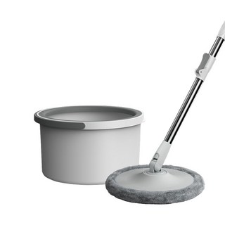 京軒 360度旋轉拖把組 乾濕兩用 超輕 省水地板清潔, 1個, 淨汙分離旋轉拖把