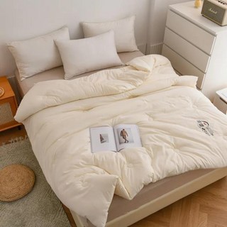 UVR-새로운 100% 폴리에스터 실크 코튼 필링 이불 두껍고 따뜻한 이불 코어 편안한 침구 겨울 럭셔리