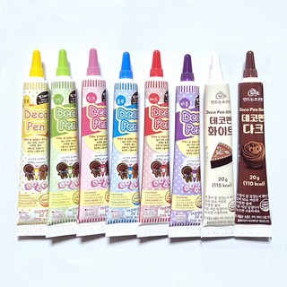 만드는 초콜렛 데코펜 8종, 20g, 1세트