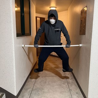 리한 압축봉 커튼봉 못없이 간편설치 1.6~4.0M 화이트