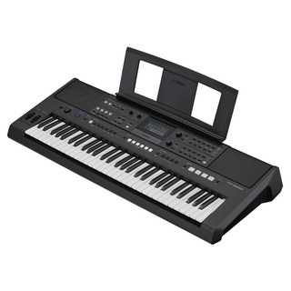 山葉 YAMAHA PSR-E583 61鍵 電子琴 自動伴奏琴 鍵盤, 黑色, 1個, PSR E583
