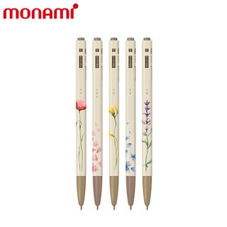 모나미 153 플라워 볼펜세트 0.5mm 5본세트, 단품