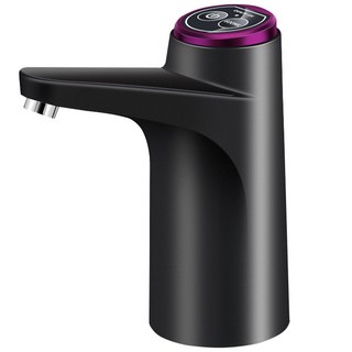 自動抽水器，無線電動抽水泵，一鍵啟動，家用桶裝水抽水神器, 經典款-黑色, 1個