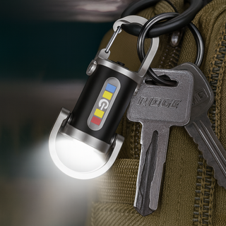 체니모 독일 열쇠고리 후레쉬 미니 초강력 손전등 방수 휴대용 usb, 2개