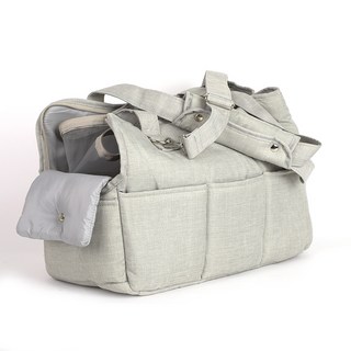 도그팜 강아지 프리미엄 이동장 캐리어 가방 슬링백, 1개, 그레이