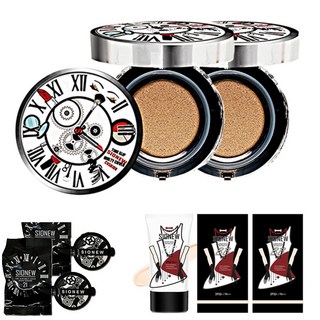 시오뉴 SIONEW 쿠션 [홈쇼핑 구성], 21호[본품2+리필2+비비크림 라이트2개], 1개