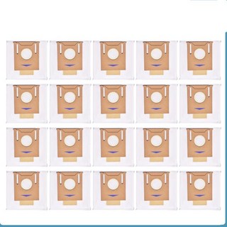 로봇 진공 청소기용 먼지 봉투 Ecovacs DEEBOT T9 T9 AIVI OZMO T8 AIVI T8 Max T8 시리즈 N8 Pro Plus N8, 02 20PCS Bag, 한개옵션1