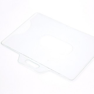 아이디텍 신분증 케이스 민 낱개 가로 87x57mm 명찰 카드 세미나 학교 단체모임, 1개