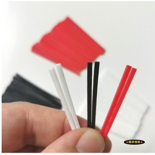 隨草憶境 迷你仿真筷子組 中式早茶點 廚房餐具 娃娃屋袖珍食玩 微縮場景模型, 1個, 5雙入（黑款）