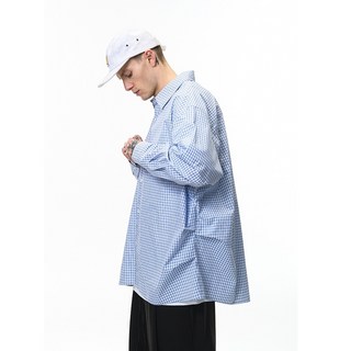 Check BD Shirt 日系挺闊襯衫 City Boy長谷川LOOK