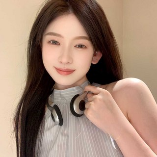 레트로헤드셋 헤드폰 빈티지 무선 이어폰 감성 Y2K, 실버