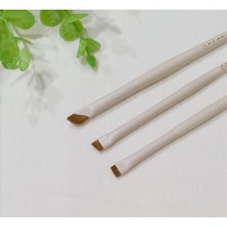 GOGORHEA/RHEA 刀鋒刷超薄鎌刀形眼線刷臥蠶刷眉刷, 1個, 斜角