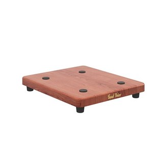 대형 받침대 진동 스피커 거치대 선반 방지 우퍼, 1개, 단층 고무패드 30x35cm 너도밤나무색, 기본 색상