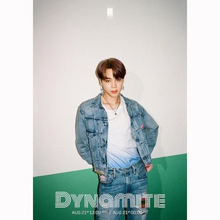 臺灣發貨-防彈少年團《Dynamite》衕款海報 不幹膠貼紙 粉絲應援週邊, JIMIN, 1個