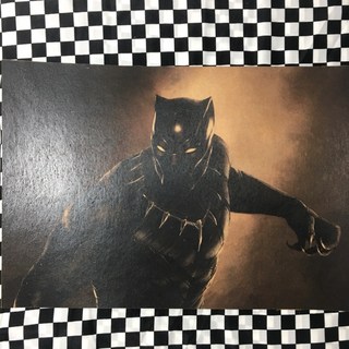 老番顛 Black Panther 黑豹 漫威電影海報 裝飾畫 牛皮紙海報 壁飾 復古裝飾 背景裝飾