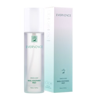 에브리원스 매일 아침 보습 바질 수딩 강아지 미스트, 1개, 150ml