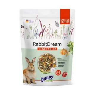 邦尼Bunny RabbitDream 夢想系列 草莓-薄荷 飼料, 1個, 成兔 小三柱顆粒配方蔬菜配方1.5kg