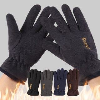 나나민 남성용 겨울 방풍 방한 보온 후리스 장갑