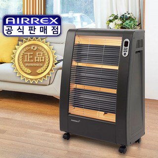 에어렉스 원적외선 이동식 전기히터 업소용 사무실 전기난로 교회 사찰 창고 난방기 AH-730M, 회색, AH-730M(6평형)