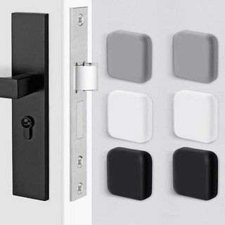 加厚防撞減震墊防撞門墊 防撞邊 防震墊 加厚 靜音門後牆面 防撞墊 防撞靜音墊 保護墊, 加厚防撞減震墊(1入)-白色, 1個