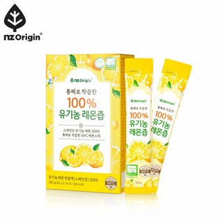 유기농/레몬즙% 원액/통째로/착즙NFC 1일1레몬/f레몬그대로/물한방울섞지않은 주스 레몬, 20g