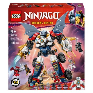 레고 닌자고 쟌의 울트라 합체 로봇 71834, 혼합색상, 1개