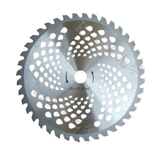 【榮展五金】鎢鋼40齒割草機刀片 - 安全耐用除草圓刀片, 1個, 超取一單上限11片