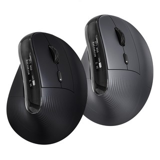 제닉스 STORMX VM4BT 무선 블루투스 버티컬 마우스, VM4블랙