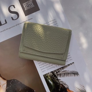 No Plan 正韓 牛皮 三折短夾 真皮短夾 頭層牛皮 錢包 皮夾 卡夾 钱包