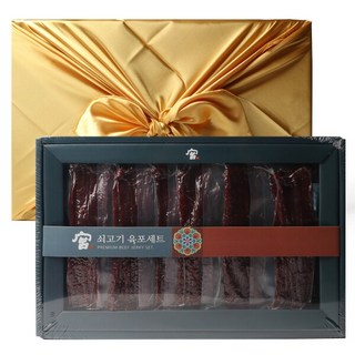 [글로벌푸드] [보자기포장]궁육포 쇠고기 육포 선물세트 510g, 상세 설명 참조, 상세 설명 참조