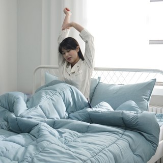 [국내생산]도리리 첼로 사계절 마이크로화이바 친환경 워싱 차렵이불