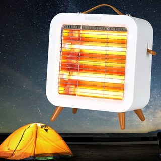 400와트 스윗캠핑히터 캠핑 난로 전기 히터 무소음 저소음 미니 차박 캠핑용 팬히터 온풍기 이동식 휴대용 스윗플래닛, 400W