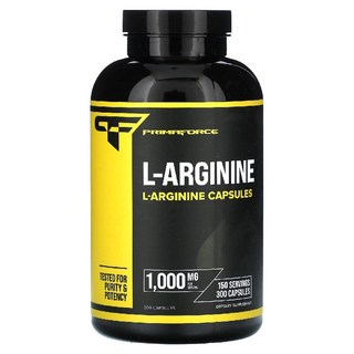 프리마포스 L아르기닌 1000mg L-Arginine 캡슐 300정, 1개