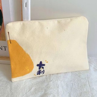 穎鋪 化妝包 收納袋 帆布袋 零錢包 衛生棉隨身包 美容彩妝袋 口紅筆刷包 帆布筆袋 文具袋 帆布零錢包B54