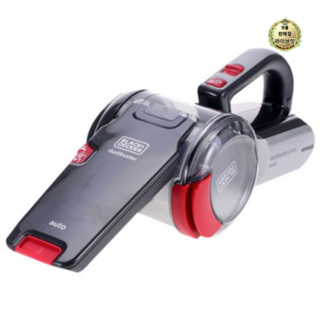 블랙앤데커 싸이클론 호루라기형 차량용 청소기 PV1200AV, 1세트, Red + Silver