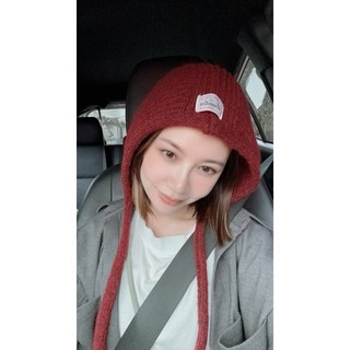 巴拉克拉法帽 綁帶護耳冷帽 小紅帽, 紅, 1個