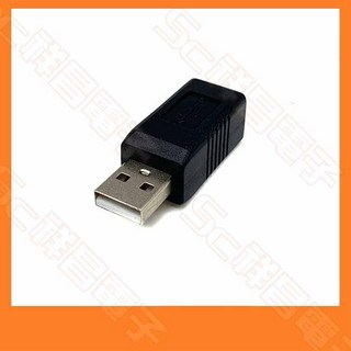 祥昌電子 USB 2.0 Type-A 轉 Type-B 轉接頭, 1個