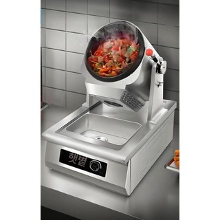 통돌이 오븐 고기 조리기 삼겹살 냄비 구이기 오토웍 빨간색 업소용, 기본 색상, 표준 260MM 3500W B