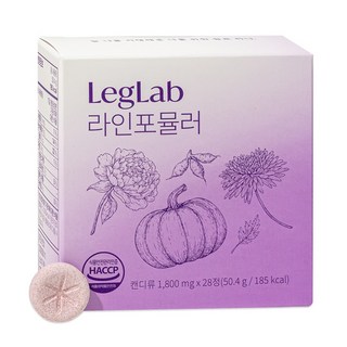 [산후조리원 입점] 레그랩 라인포뮬러 붓기 제거 브로멜라인 칼륨 캔디 약 1개월, 1박스, 28정