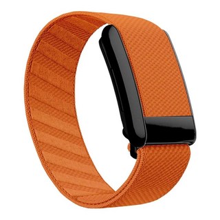 Emilydeals Whoop 4.0용 교체 밴드 - 나일론 니트 시계 스트랩 손목 밴드 편안하고 내구성이 뛰어난 피트니스 및 액티비티 트래커 액세서리 (오렌지), 주황색