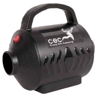 露營中毒本鋪 CEC 颶風職人火箭筒幫浦 電動打氣機 快速充氣 充吸兩用 三款吹嘴, 1個