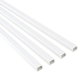 화이트 국산 전선몰드1M 인도어15mm*4P 화이트, 4개